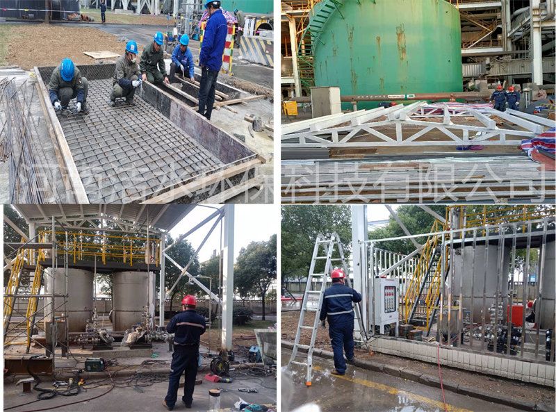 江蘇鎮江某發(fā)電公司鍋爐補水自動配氨系統